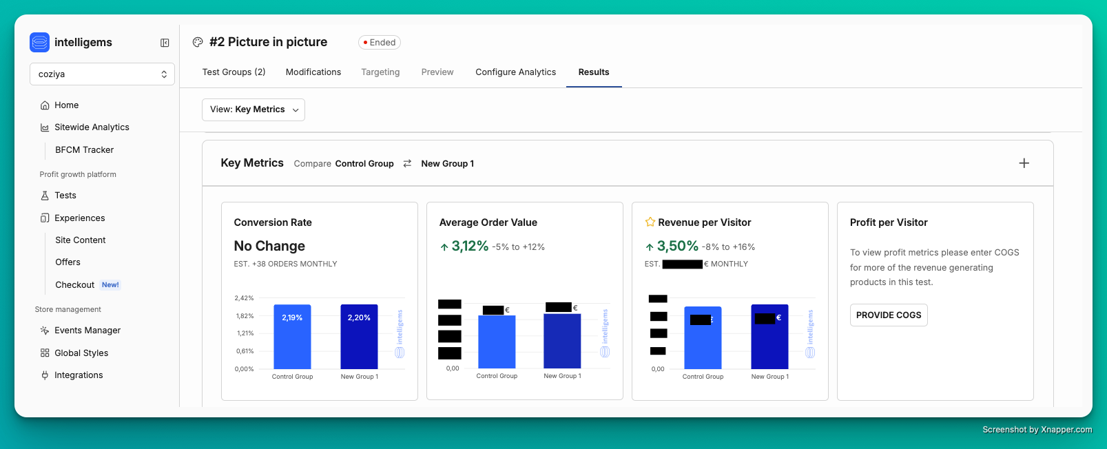 Résultats test Picture in Picture v2